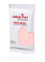 Pasta de zahar, pentru acoperire si modelaj Saracino PREMIUM,  Rose 1 kg