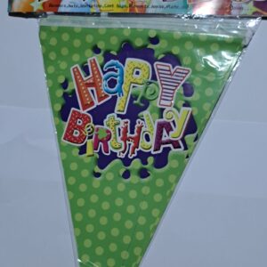 Happy Birthday, 10 buc, Banner 10 buc, ghirlanda