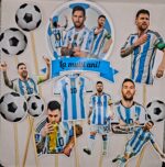 Toper, Messi, prevazut cu bete de sustinere, a