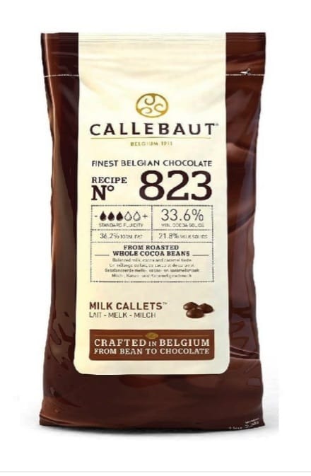 CIOCOLATA CALLEBAUT,CU LAPTE,10 KG, 823