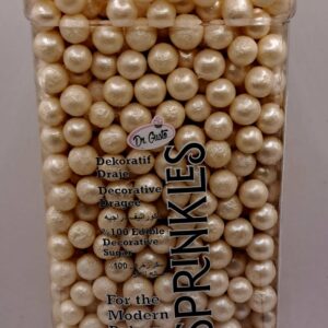 Perle comestibile, alb perlat, 8 mm, 1 Kg , Sprinkles