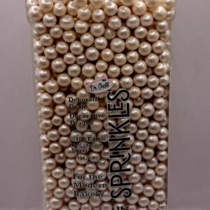 Perle comestibile, alb perlat, 4 mm, 1 Kg , Sprinkles