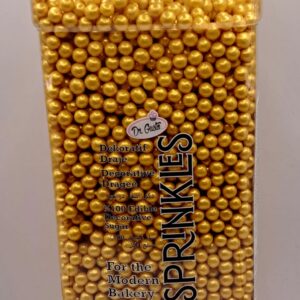 Perle comestibile,Auriu, 3 mm, 1 Kg , Sprinkles