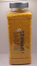 Perle comestibile,Auriu, 1mm, 1 Kg , Sprinkles