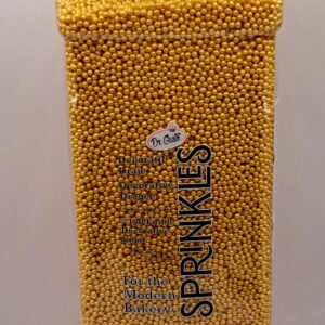 Perle comestibile,Auriu, 1mm, 1 Kg , Sprinkles